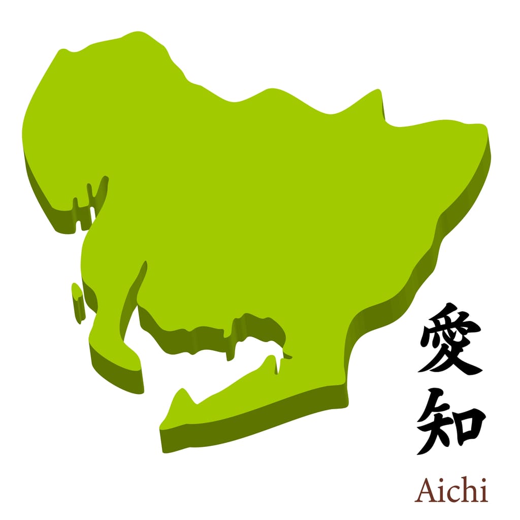 愛知県のイメージマップ