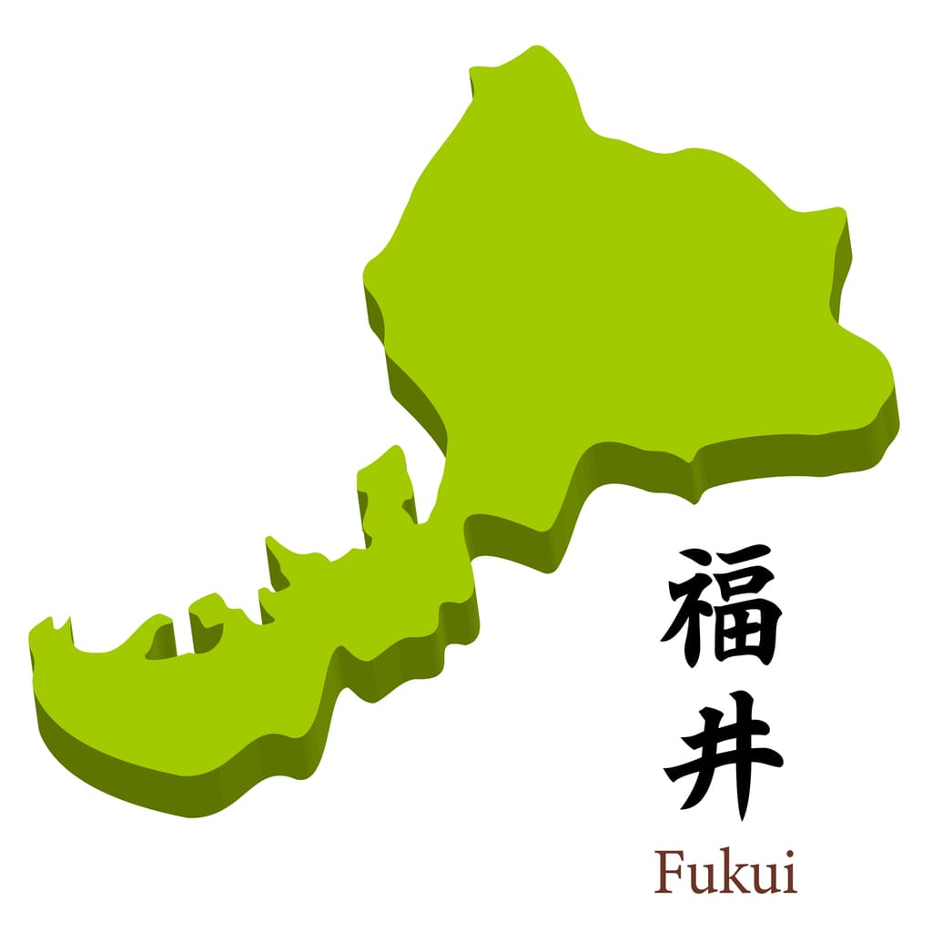 福井県のイメージマップ