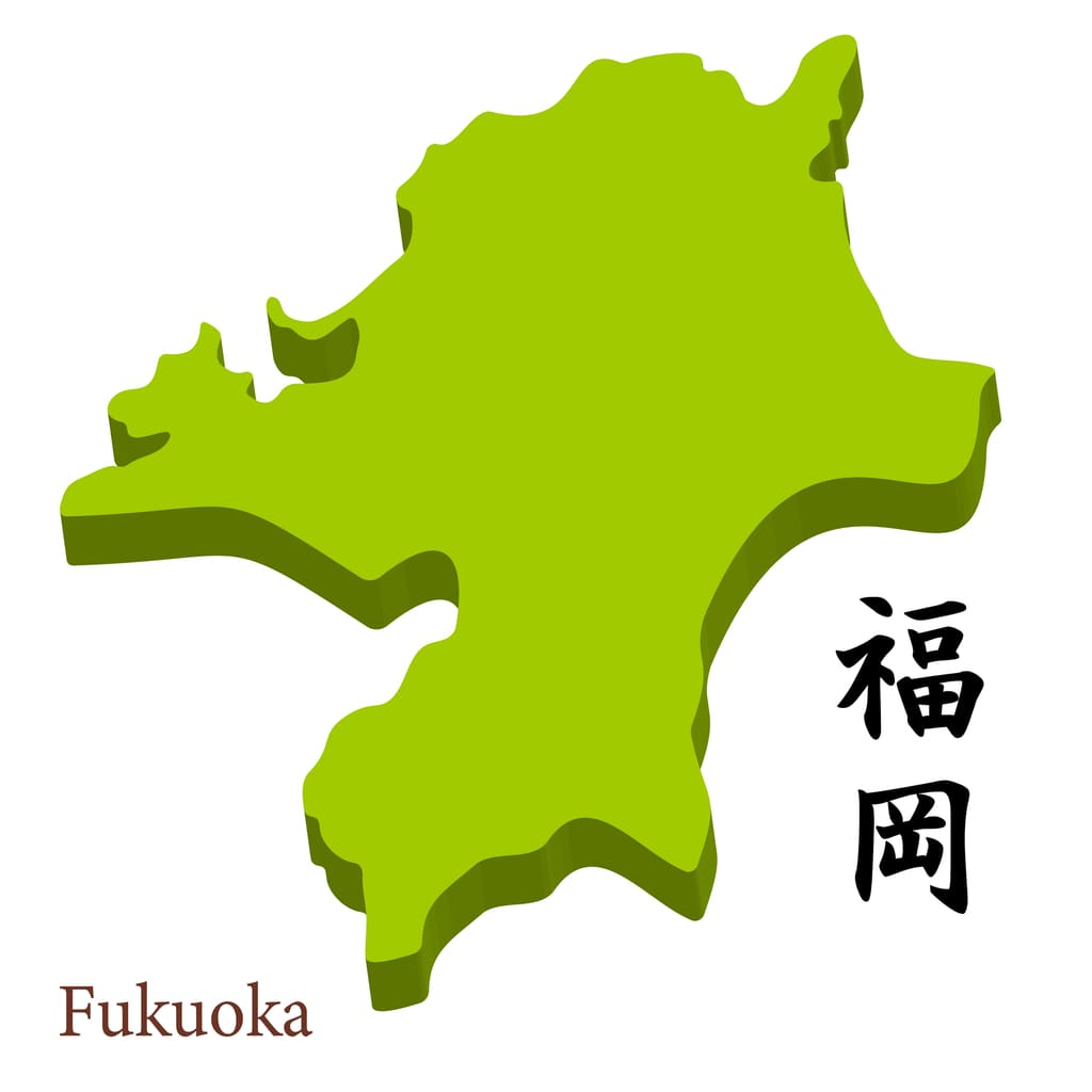 筑前町のイメージマップ