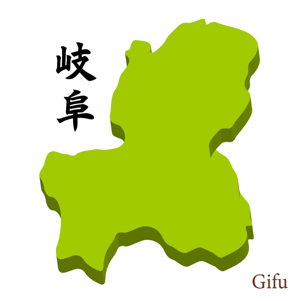 岐阜県のイメージマップ