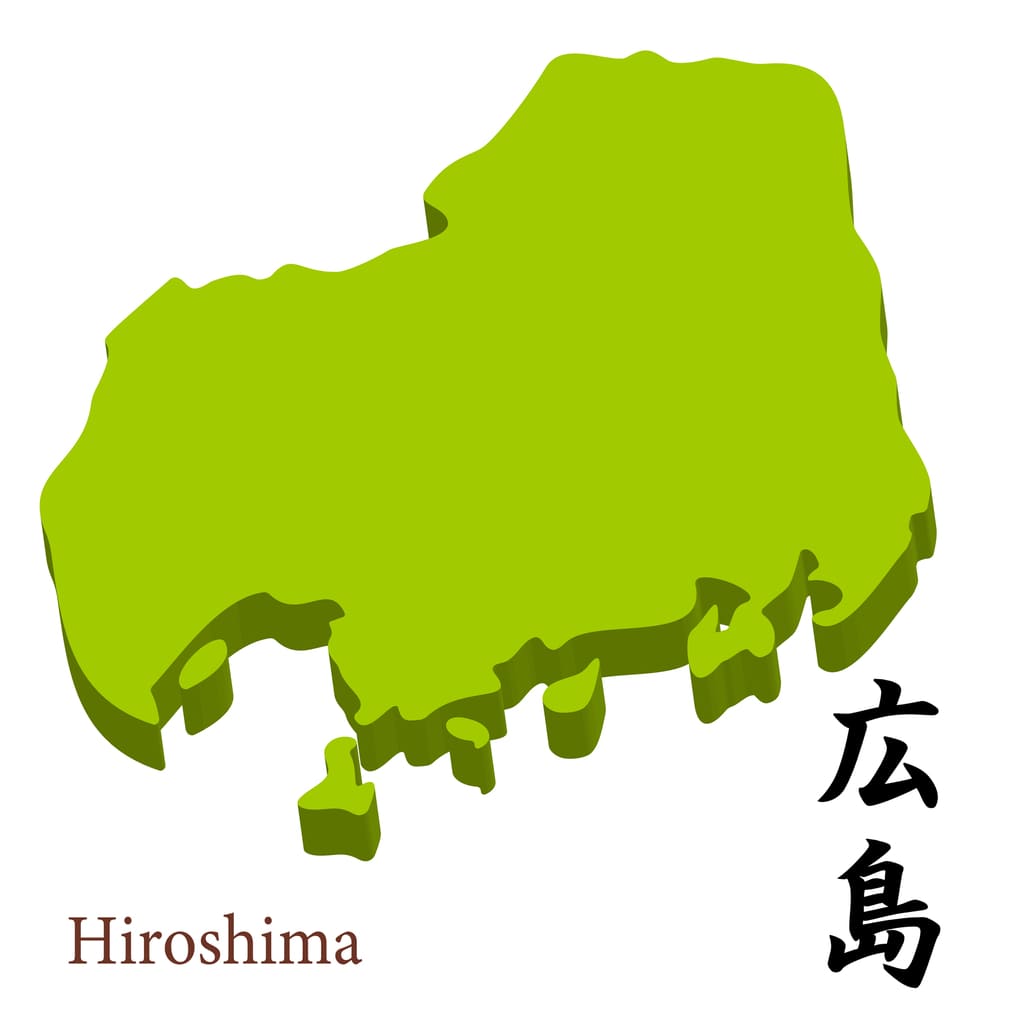 広島県のイメージマップ