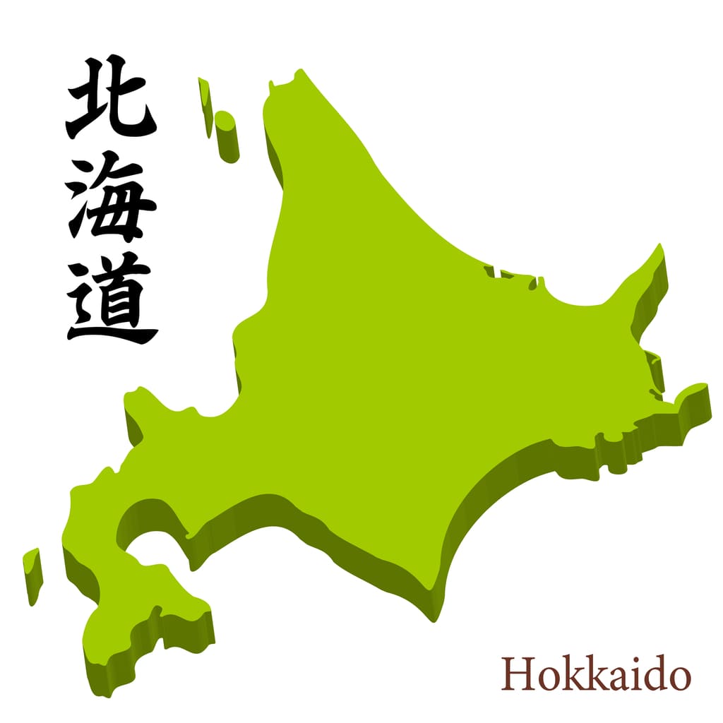 北海道のイメージマップ