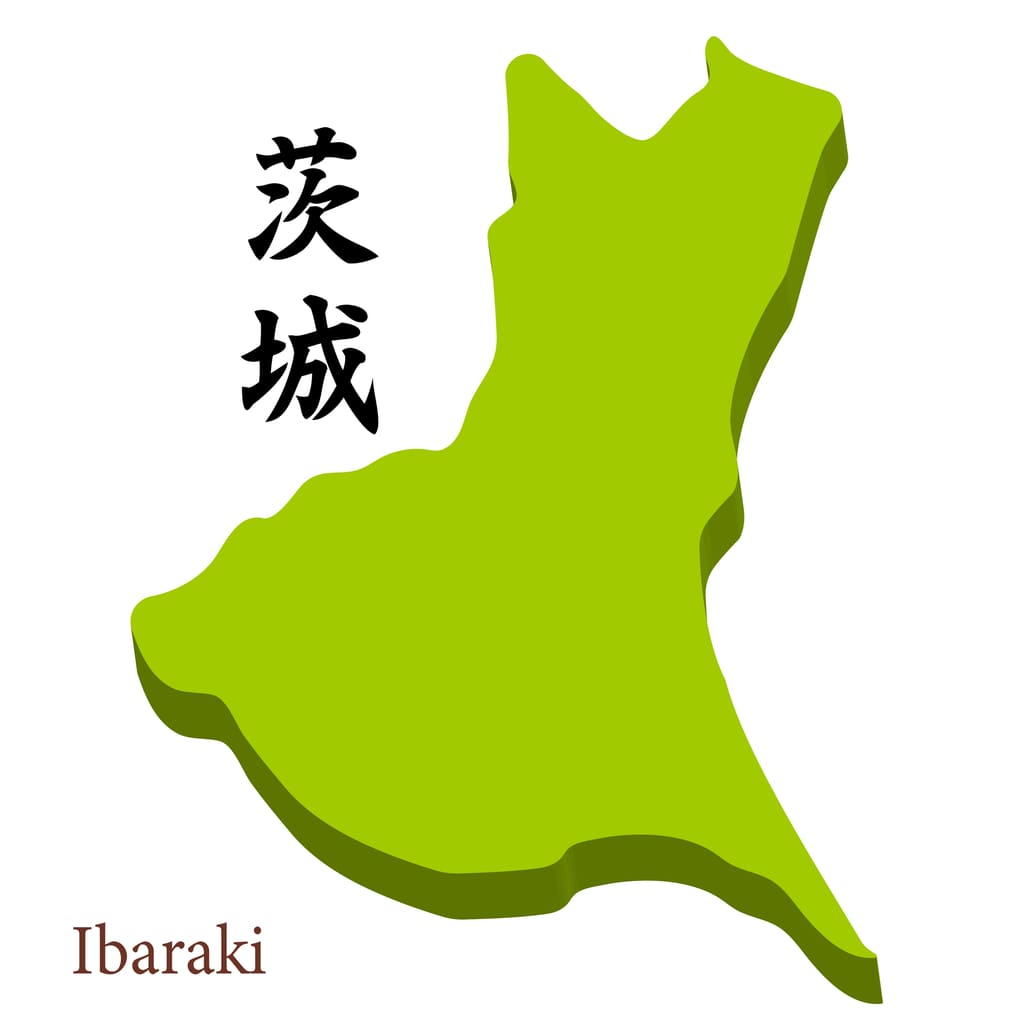 茨城県のイメージマップ