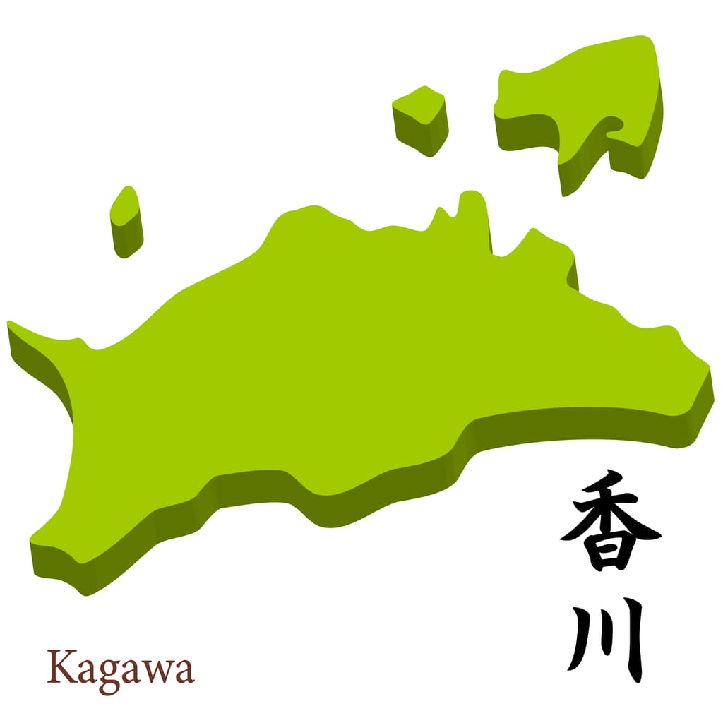香川県のイメージマップ
