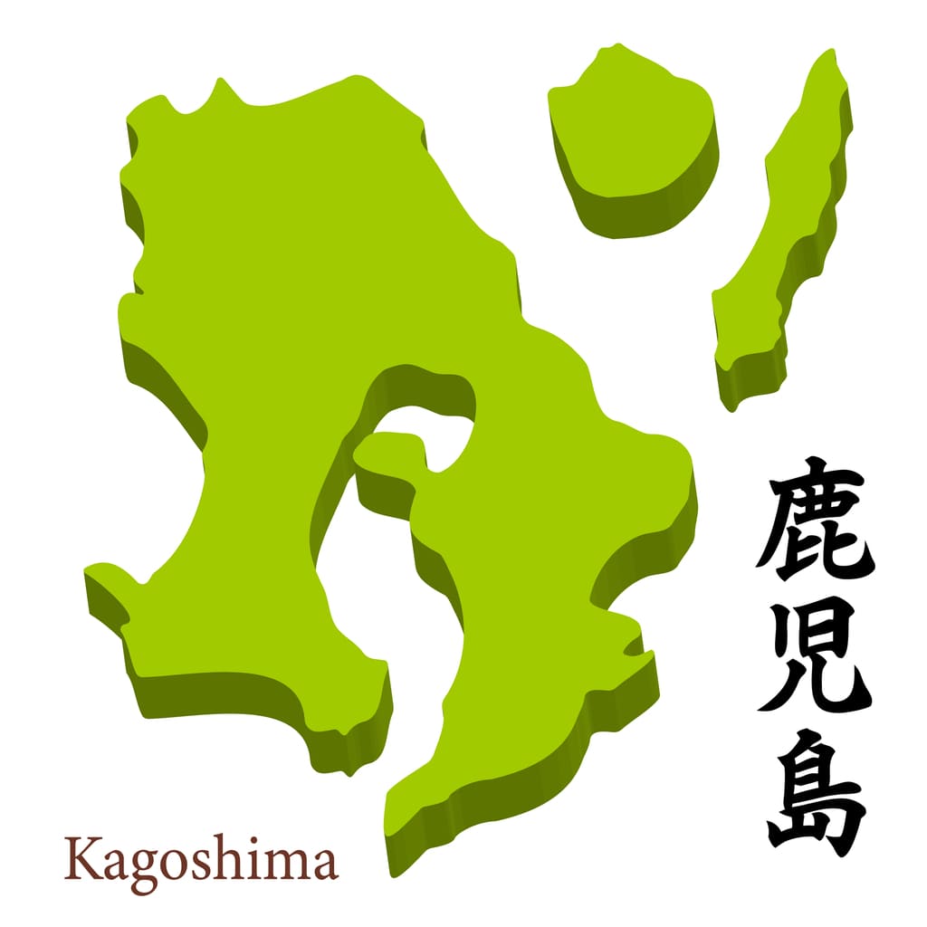 鹿児島県のイメージマップ