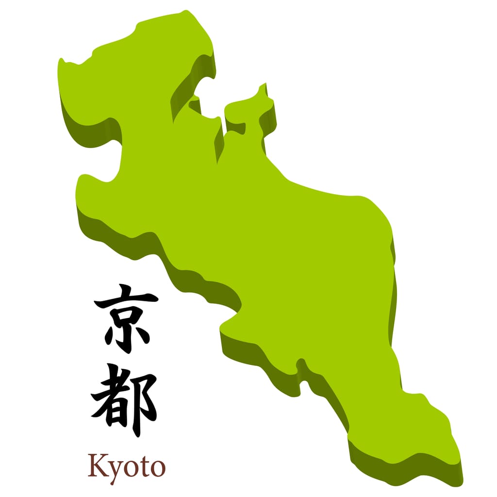 京都府のイメージマップ