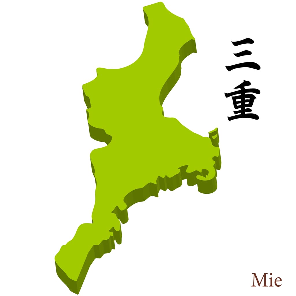三重県のイメージマップ