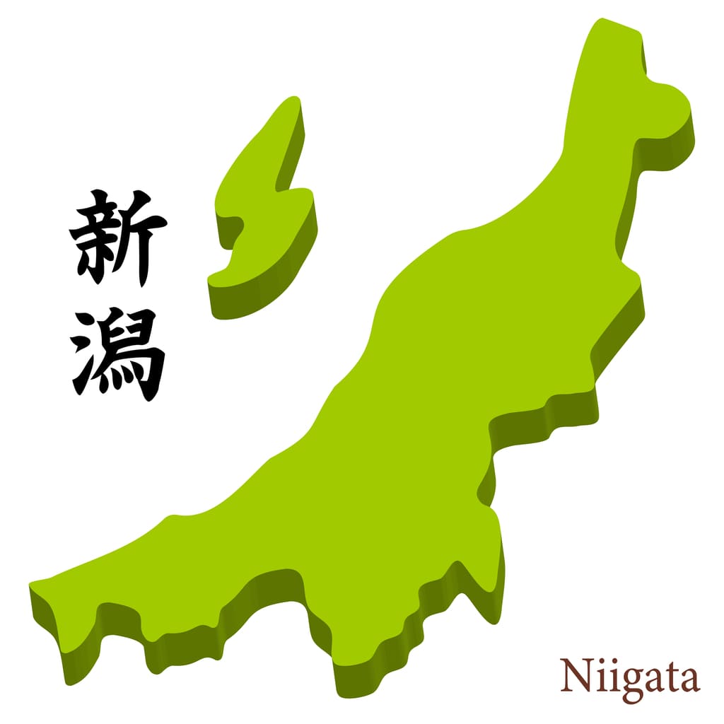 新潟県のイメージマップ