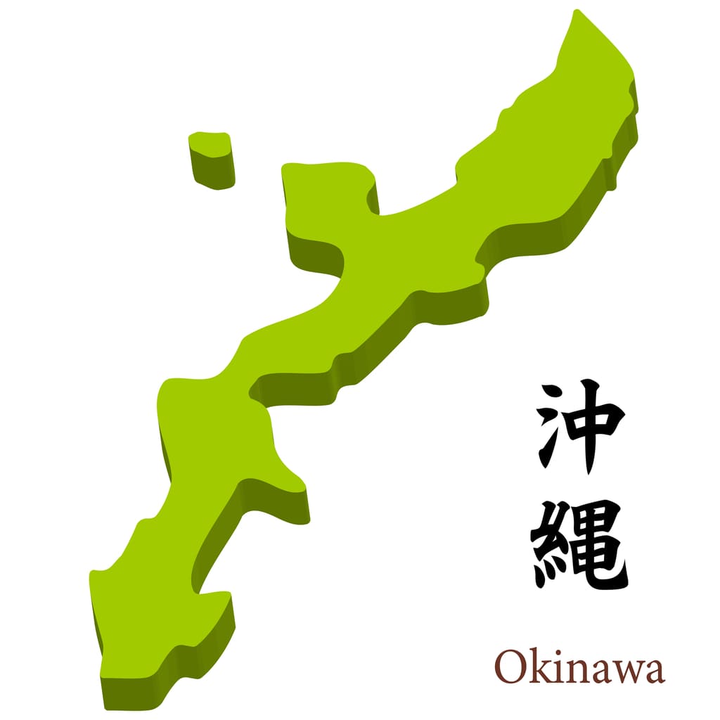 沖縄県のイメージマップ