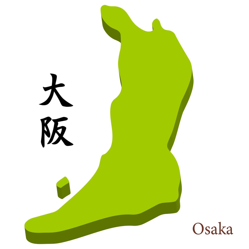 大阪府のイメージマップ