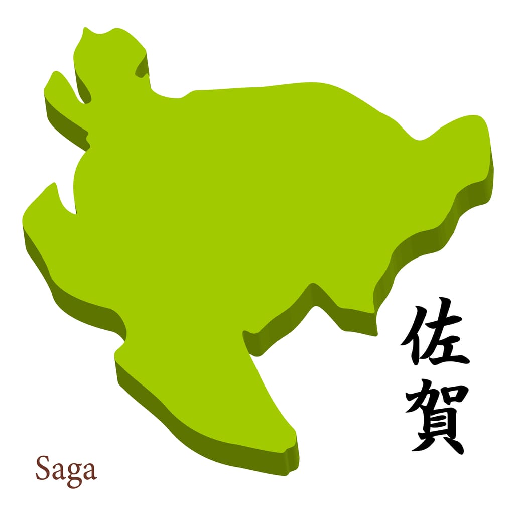 佐賀県のイメージマップ