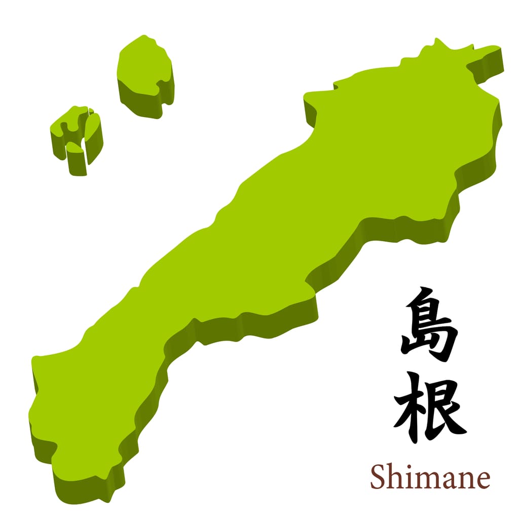 島根県のイメージマップ
