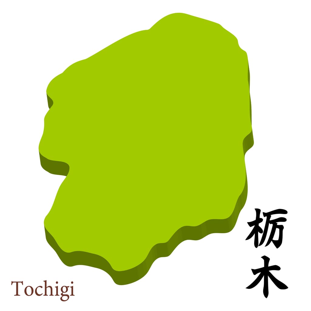 栃木県のイメージマップ