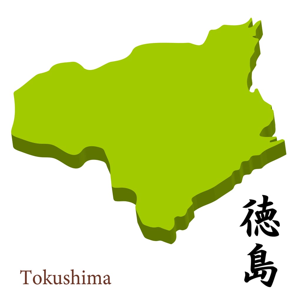 徳島県のイメージマップ