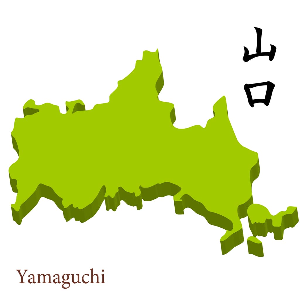 山口県のイメージマップ